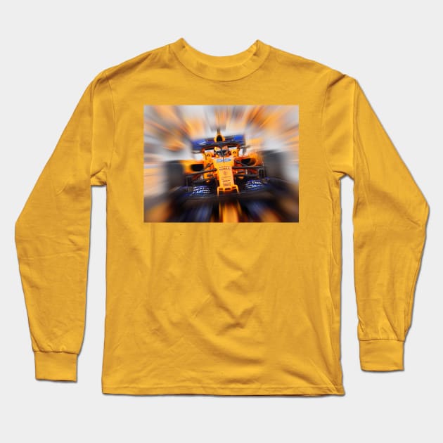 Sainz 55 Long Sleeve T-Shirt by DeVerviers